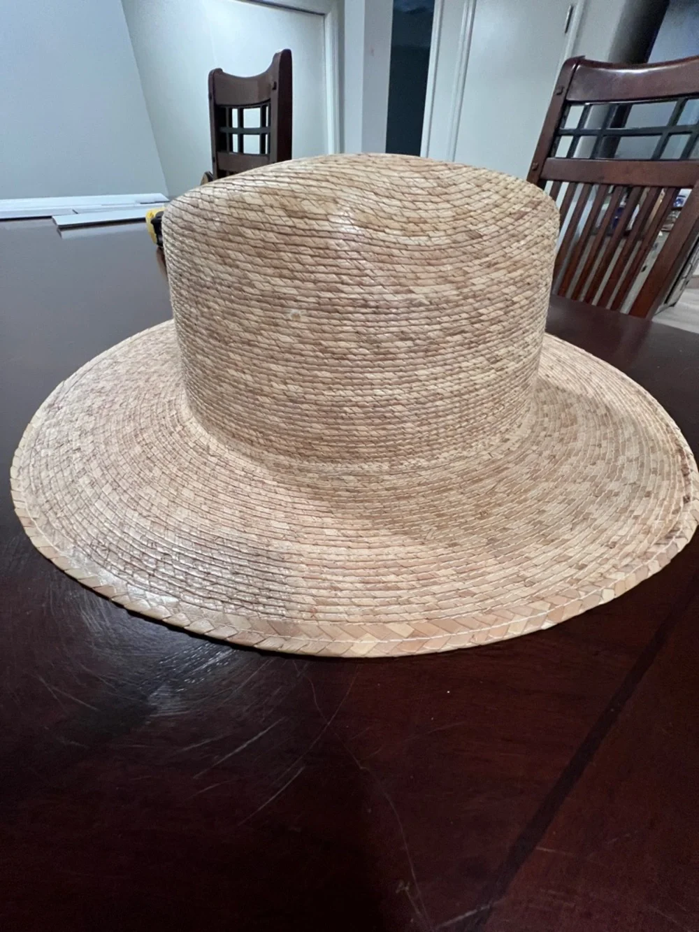 Lack Of Color Natural Straw Fedora Hat